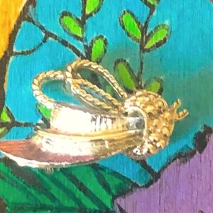 Vintage Bee Brooch